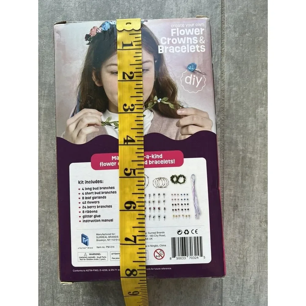 Pretty Me Making Make Your Own Fashion Headbands Flower Crown Bracelet 90 Piece
